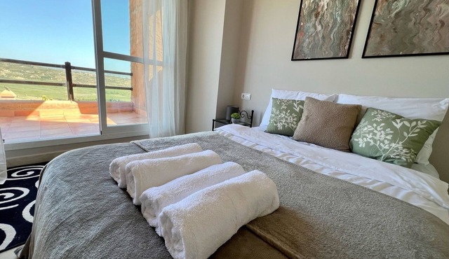 Magnificent Mar'y'Golf Apartment, Spectacular VIEW in Mojácar