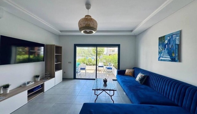 Martil Costa-Mar Playa 7 with large terrace and 5min walk to the beach