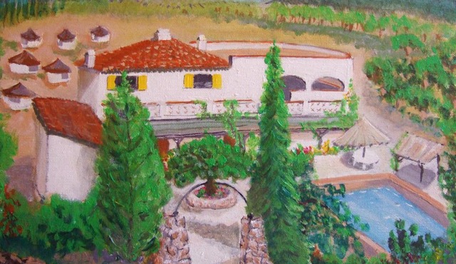 Mas Blauet - Finca with 2 holiday houses and shared pool in Rasquera