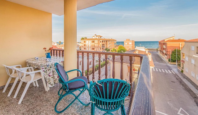Nice apartment north of Valencia with sea view. in El Grau de Moncofa