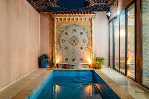 Palais Marrakech pool and rooftop in Marrakesh