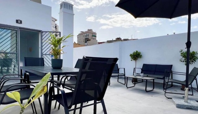 Penthouse-Private Bathroom-Terrace in Malaga