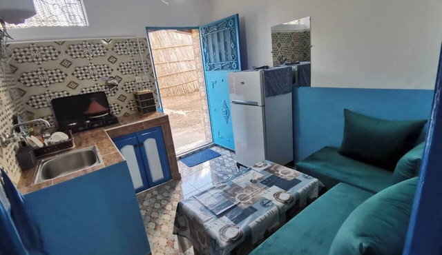 Quiet Tamraght studio with Berber charm and wifi in Tamraght