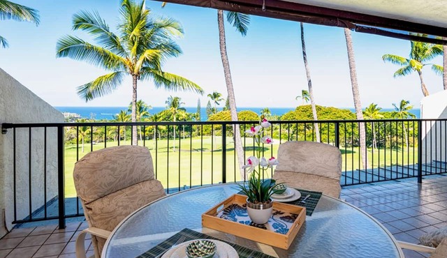 Remodeled 🏝 Amazing Ocean Views over Lush Golf Course! 🐠 Country Club Villas 320 🩴
