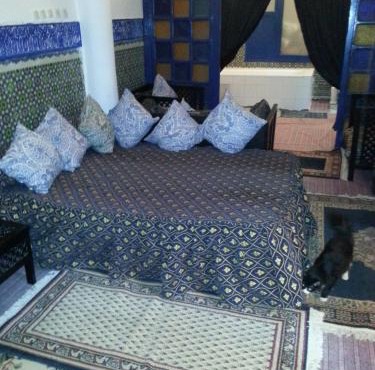 Riad Dar Kader chambre bleue