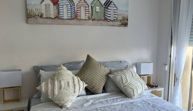 Studio Apartment "Costa Brava Beach" with Sea View, 2 Private Terraces & Wi-Fi in Sant Antoni de Calonge