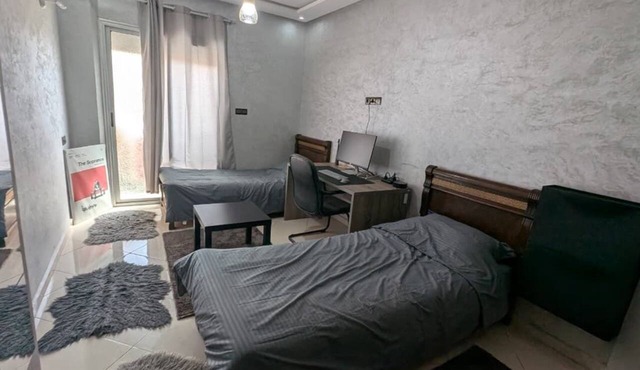 Stylish 1-Bedroom Apartment in Deroua Near Casablanca in Deroua