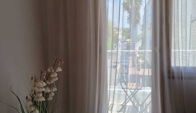 Stylish and spacious studio with a balcony