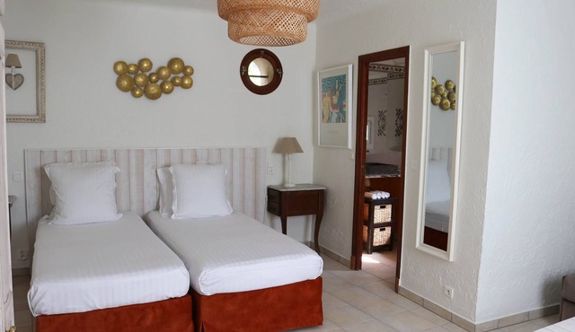 Suite double bed + sofa bed with terrace (11) in VENCE