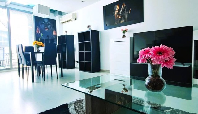Triplex loft with terrace San Chinarro in Madrid