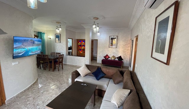 Villa in Asilah - Balcony with a view of the sunrise