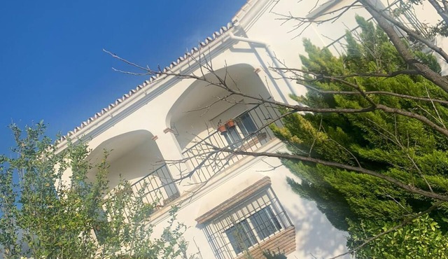 Villa La Malcontenta, large private house with green spaces and swimming pool. in Alcaucín