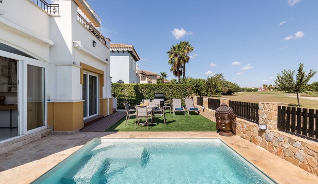 Villa 'Luxury Frontline Golf' with Private Pool, Wi-Fi and Air Conditioning in Torre Pacheco