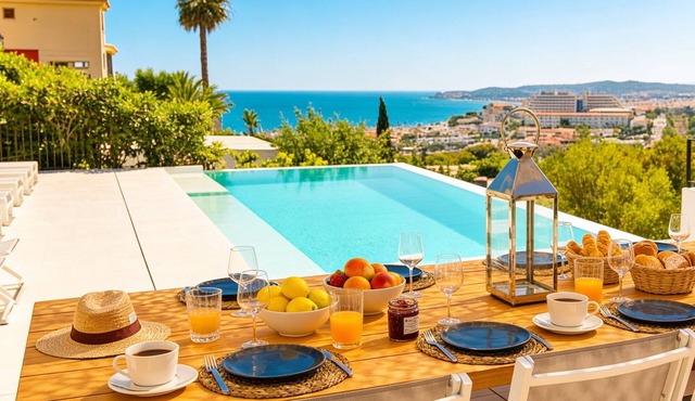 Villa Sitges Colonial. Impressive sea views. High design. Renovated. in Sitges