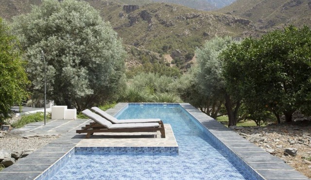 Villa with Private Pool, Surrounded by Mountains, Olive, Walnut and Orange Trees in Orgiva