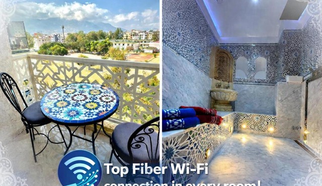 Wilaya Sunset Luxe, Private Jacuzzi & Hamam, Tetuan