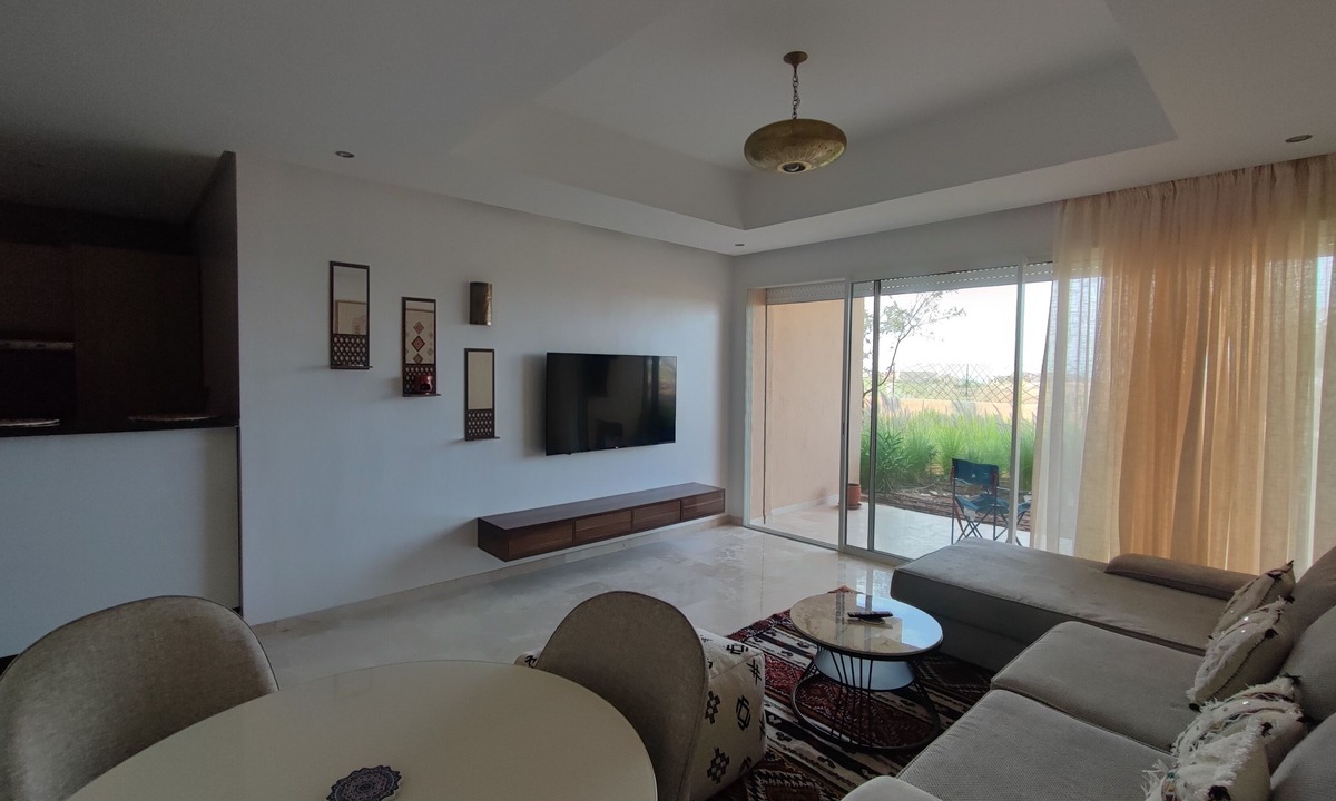 Tamrhakht Apartment | Cozy 1 bedroom apparemment with private terrace, golf and ocean view