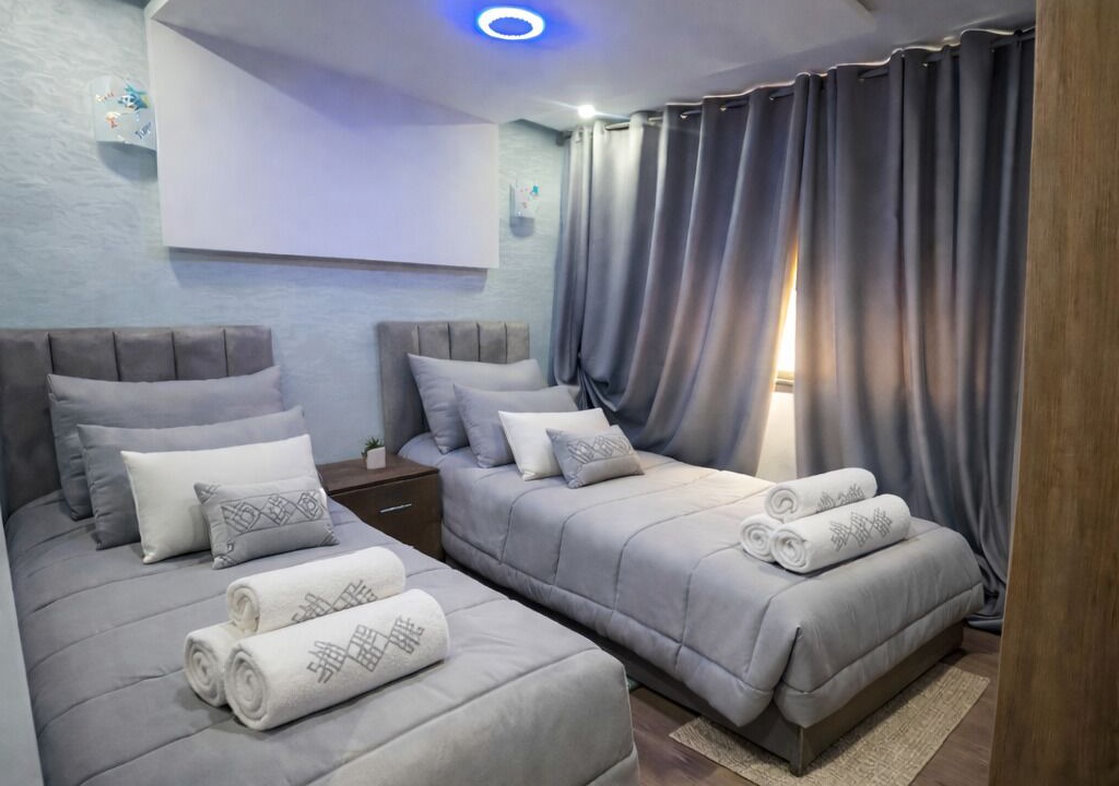 Ville Nouvelle Apartment | Beautiful 3-bedroom condo downtown Meknes