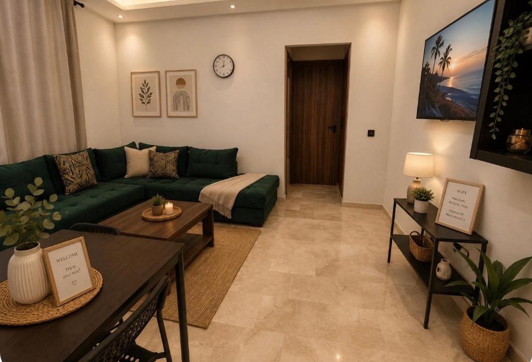 Dar Bouazza Apartment | Élégant Studio avec Vue Mer & Rooftop