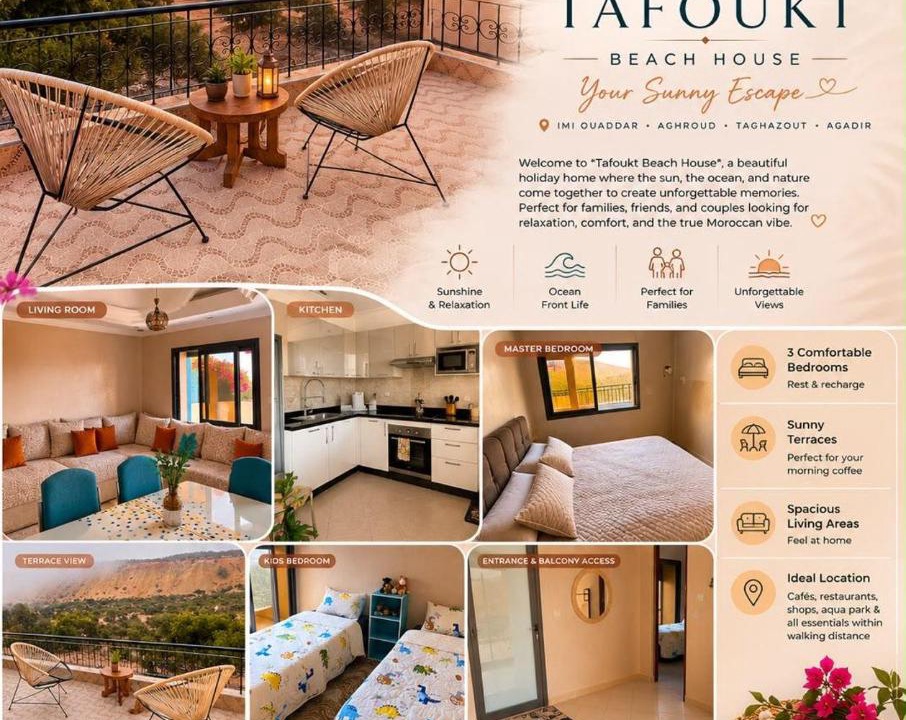 Imi Ouaddar House | TAFOUKT Beach House