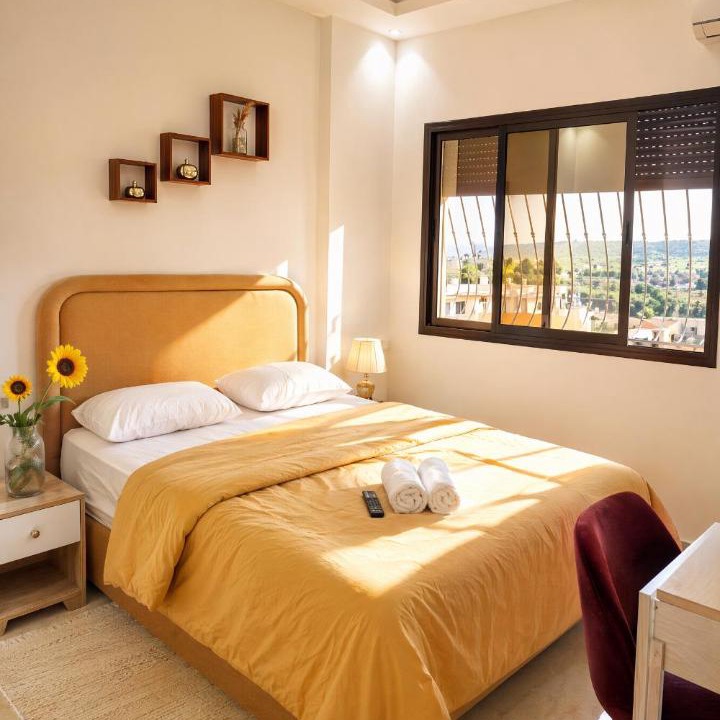 Mediouna Apartment | Nouveau immeuble climatisé Manzah sur la route de plage Achakar