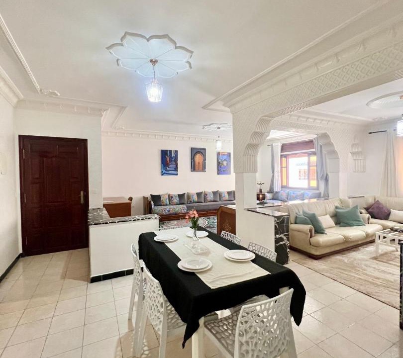 Branes Apartment | L'ensoleillé, pied à terre Familial calme, en plein Tanger