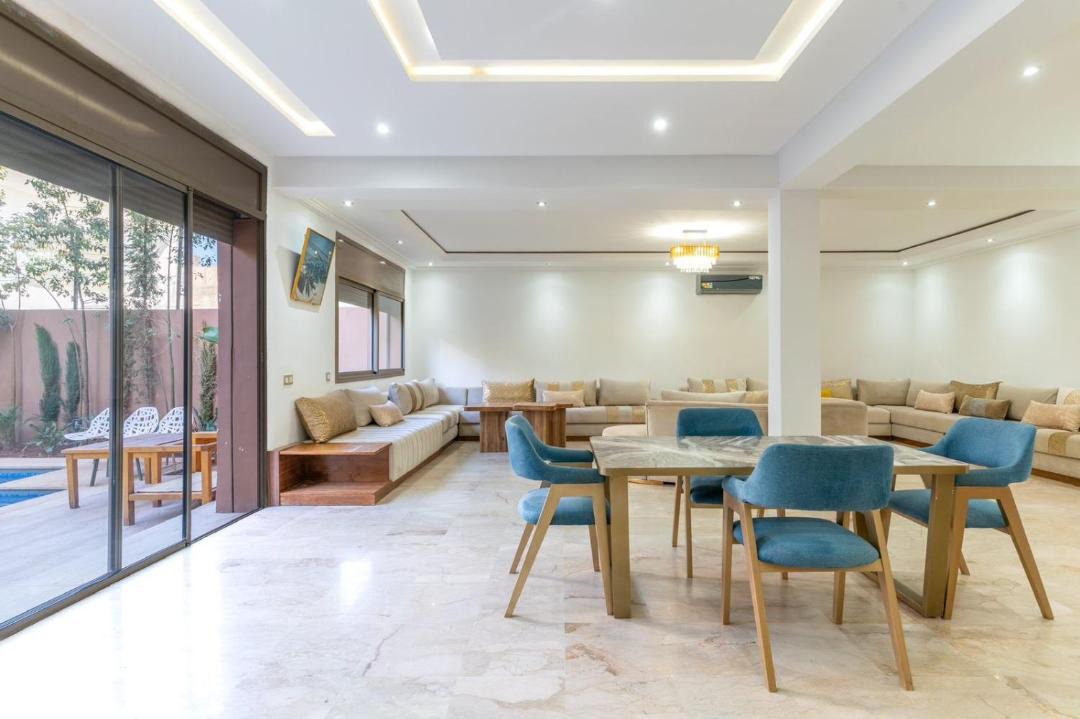 Agdal Villa | villa with private pool only family