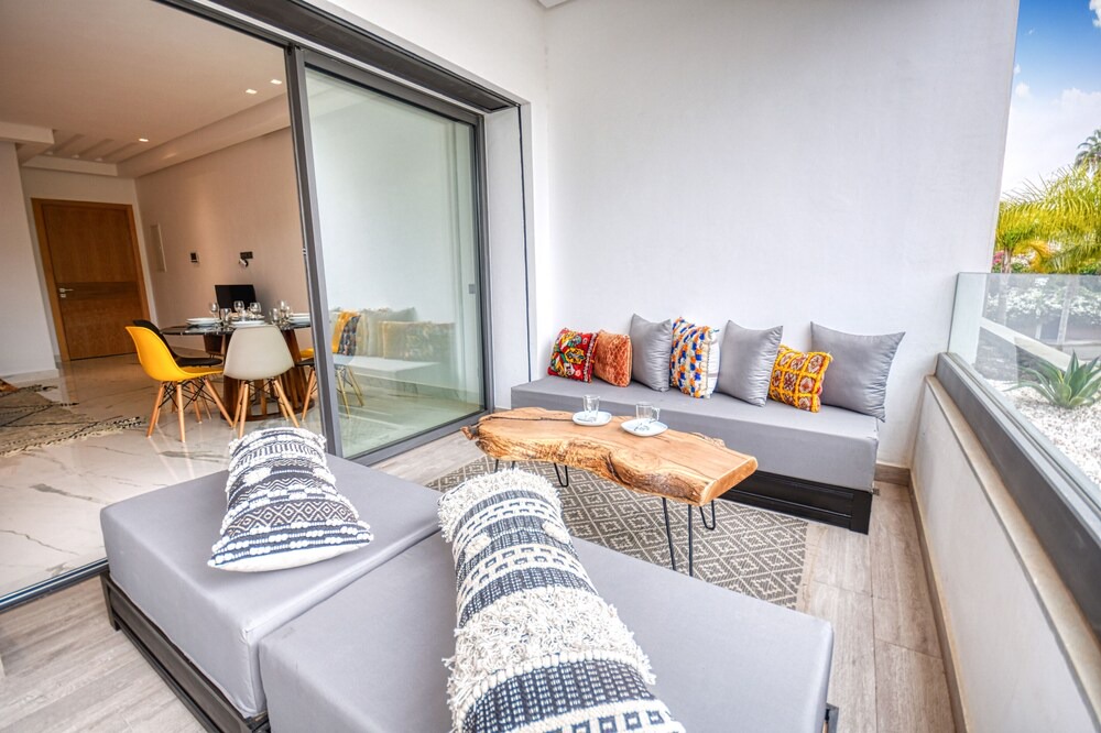 Photo of Patio Balcony in Swiss City