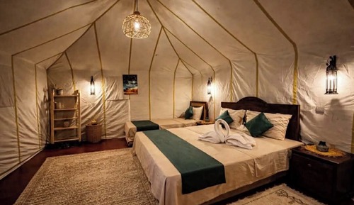 Deluxe Double or Twin Room, Balcony, Desert View