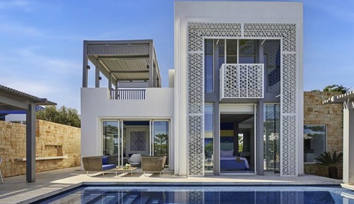 Signature Villa, Private Pool, Sea View (1 King Bed and 2 Twin Beds)