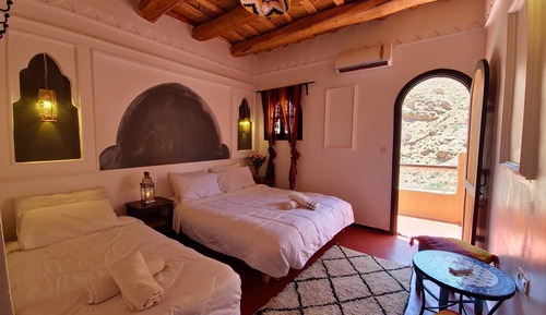Comfort Quadruple Room, Balcony, Garden View