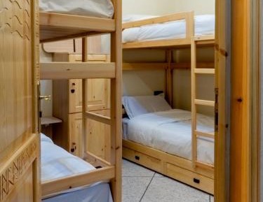 Bed in 4-Bed Male Dormitory Room
