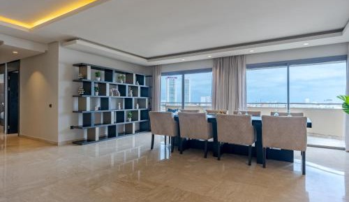 Three-Bedroom Premium Apartment with Balcony