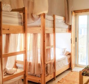 Single Bed in Female Dormitory Room