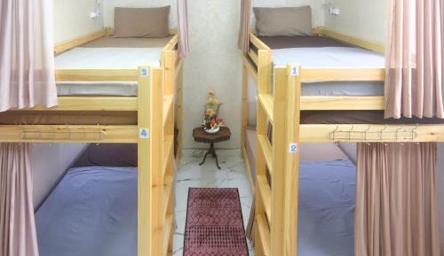 Bed in 6-Bed Female Dormitory Room