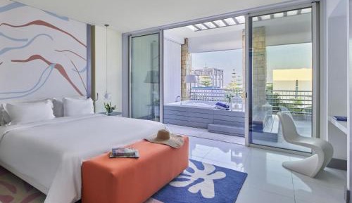  Prestige suite, 1 King-Size Bed, Garden View, Private Terrace with Hot Tub