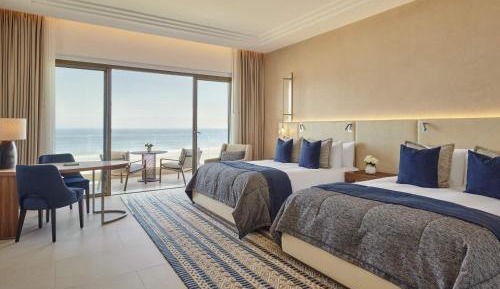 Deluxe Queen Room with Two Queen Beds and Ocean View