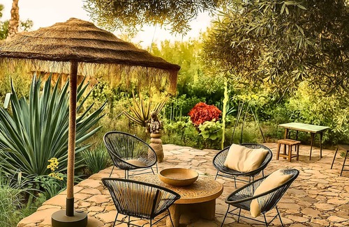 Taroudannt Bed & Breakfast | Traditional Moroccan Room by the Pool with Garden, Hammam & Spa Access