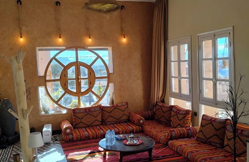 Ouarzazate Villa | Villa Calm, Panoramic View of the Lake and Mountains, Ouarzazate Center