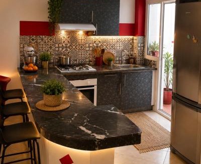 La Nouvelle Ville Ibn Batouta Apartment | chic appart vue sur piscine