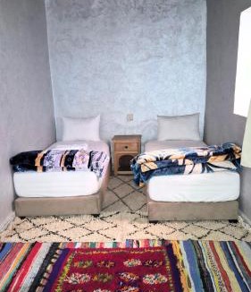 Imlil House | 4 Single Beds Room In Al Haouz Imlil Nature View