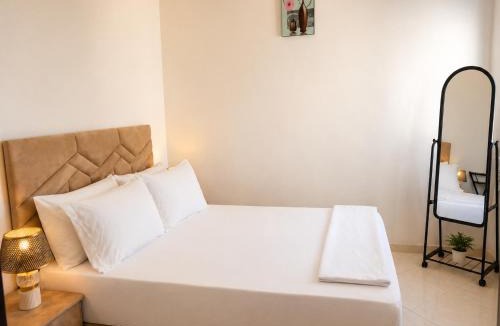 Oulad Azzouz Apartment | Spacious 2BR Apartment with Moroccan Salon near Aquaparc Tamaris Casablanca
