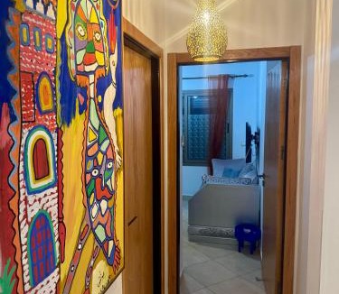 Asilah Beach Apartment | Havre de Paix avec Toit-Terrasse Vue Mer et Charme Antique