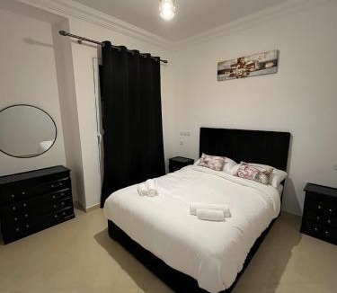 Gueznaia Apartment | Cozy Modern 2BR Close to Airport, Beach w Wi-Fi