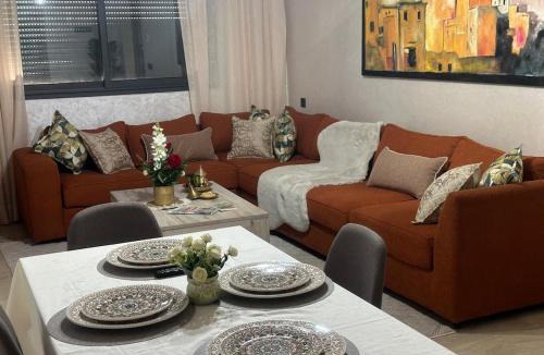 Agadir Bay Apartment | Elegant 2BR Apartment in Agadir Bay with Pool WiFi and Terrace 5 Min Walk to Beach
