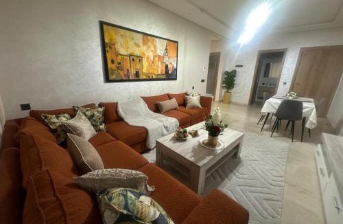 Agadir Bay Apartment | Elegant 2BR Apartment in Agadir Bay with Pool WiFi and Terrace 5 Min Walk to Beach