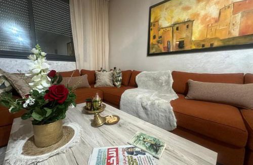 Agadir Bay Apartment | Elegant 2BR Apartment in Agadir Bay with Pool WiFi and Terrace 5 Min Walk to Beach