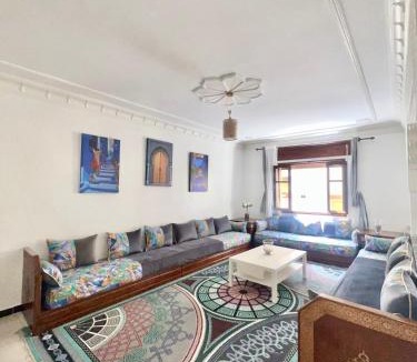 Branes Apartment | L'ensoleillé, pied à terre Familial calme, en plein Tanger