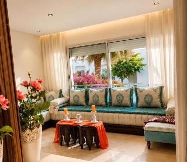 Skhirat-Temara Apartment | Luxury Family Bungalow Harhoura