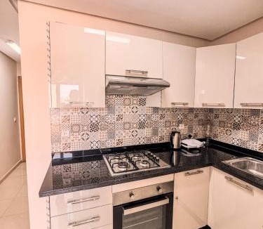 Gueliz Apartment | דירה"20" יוקרה 3 חדרי שינה מגדל ג'ווארה רובע גיליז